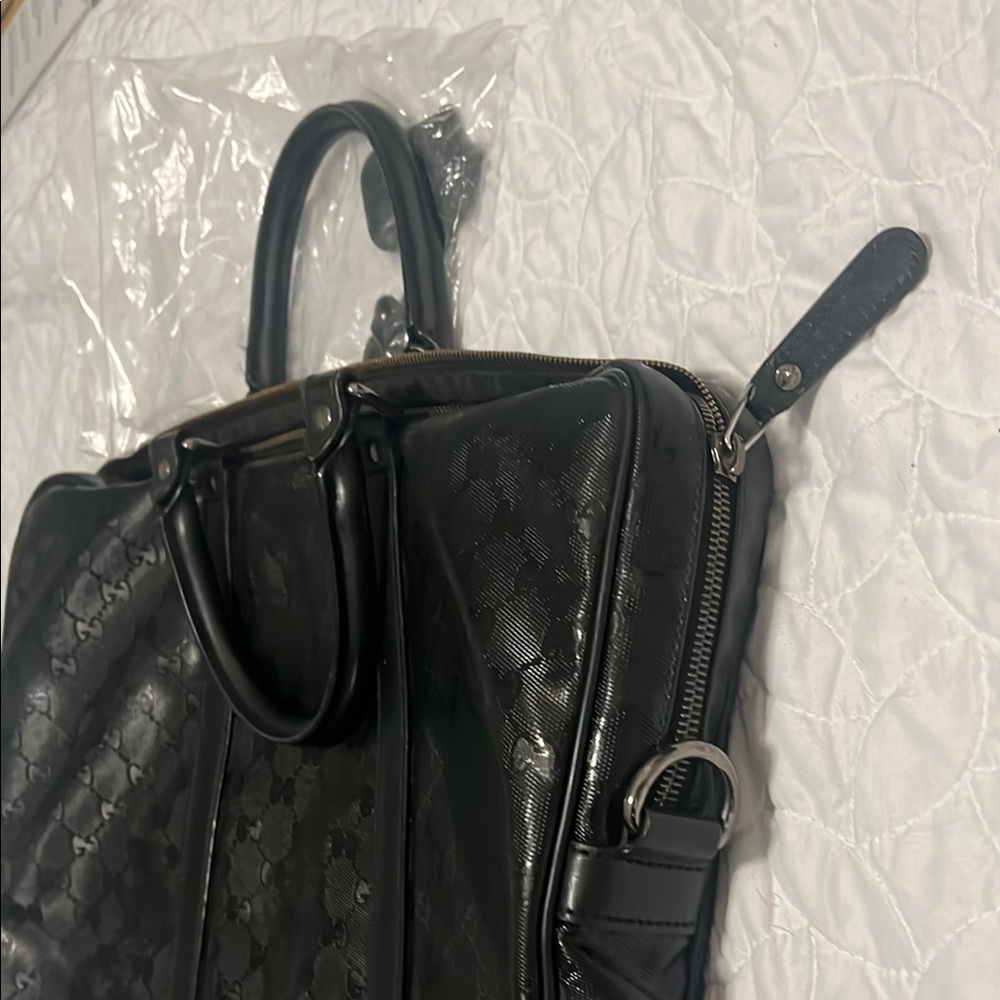 Gucci Black Document Bag - Picture 6 of 7